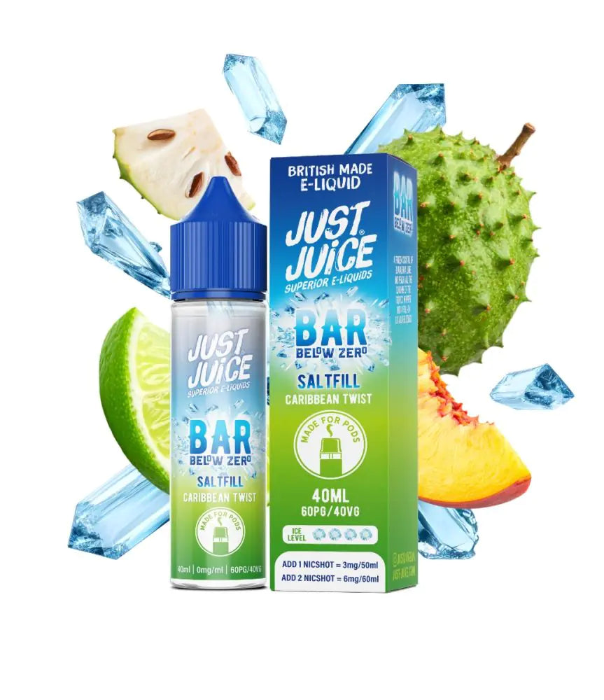 CARIBBEAN TWIST - JUST JUICE BELOW ZERO - 40ML