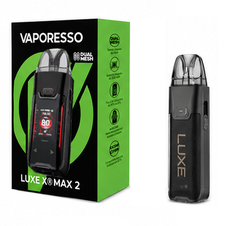 DARK BLACK LEATHER - LUXE XR MAX 2 KIT - VAPORESSO