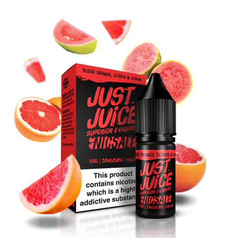 Blood Orange Citrus & Guava - JUST JUICE - Nic Salt 5MG