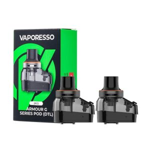ARMOUR G SERIES PODS 5ML (NO COIL) - VAPORESSO - 2 PACK - Image 1