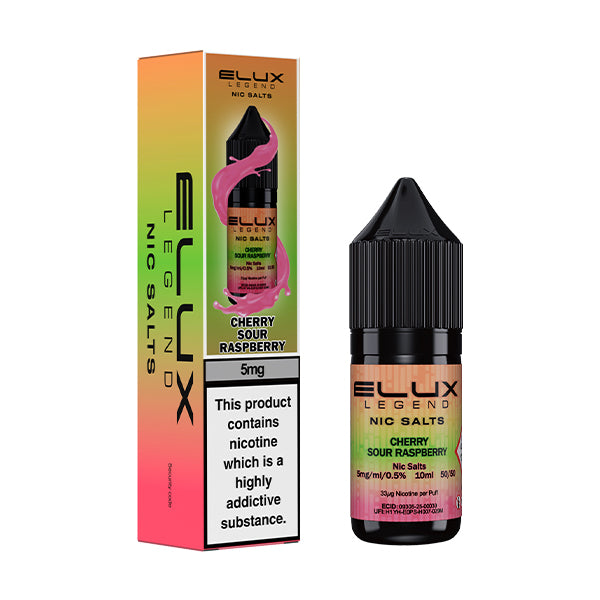 CHERRY SOUR RASPBERRY - ELUX LEGEND - NIC SALT 5MG