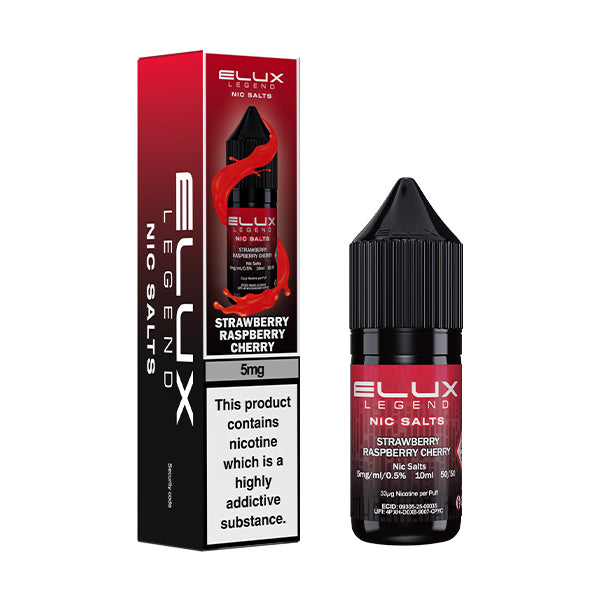 STRAWBERRY RASPBERRY CHERRY - ELUX LEGEND - NIC SALT 5MG