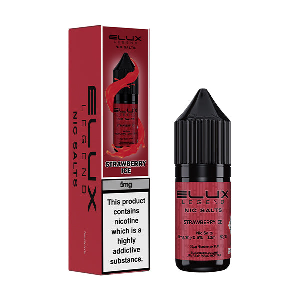 STRAWBERRY ICE - ELUX LEGEND - NIC SALT 5MG