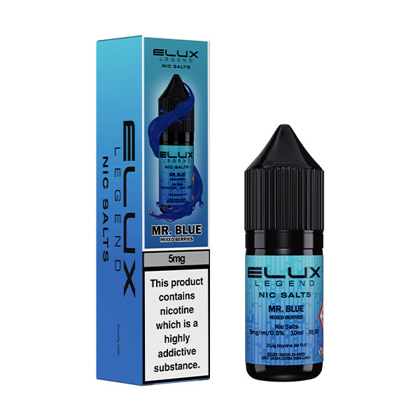 MR BLUE - ELUX LEGEND - NIC SALT 5MG