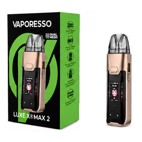 IMPERIAL RED LEATHER - LUXE XR MAX 2 KIT - VAPORESSO