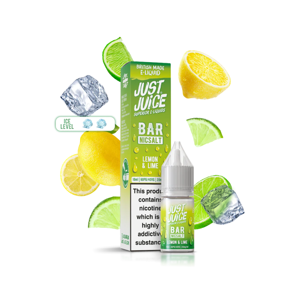 LEMON & LIME - JUST JUICE - NIC SALT 10MG