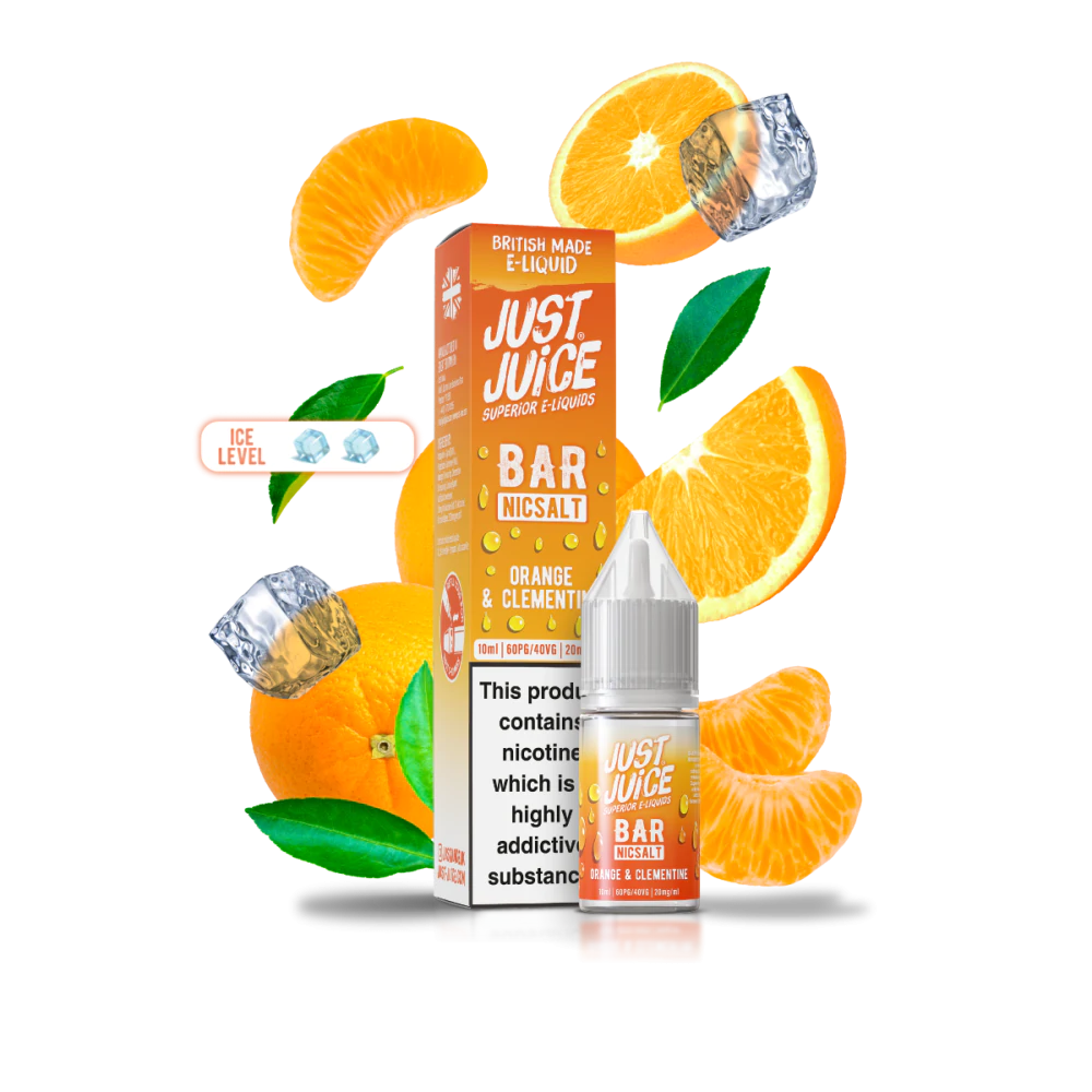 ORANGE & CLEMENTINE - JUST JUICE - NIC SALT 10MG