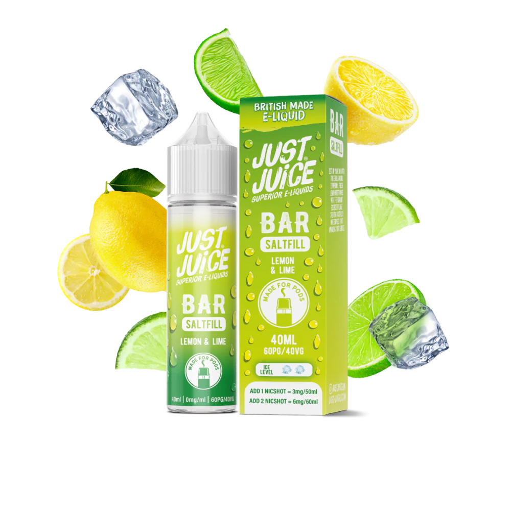LEMON & LIME - JUST JUICE - 40ML