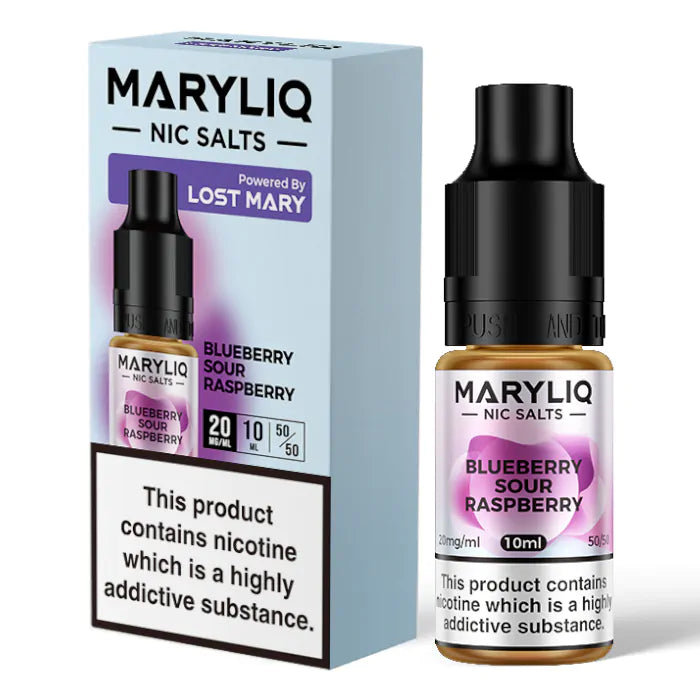 BLUEBERRY SOUR RASPBERRY - MARYLIQ - NIC SALT 10MG