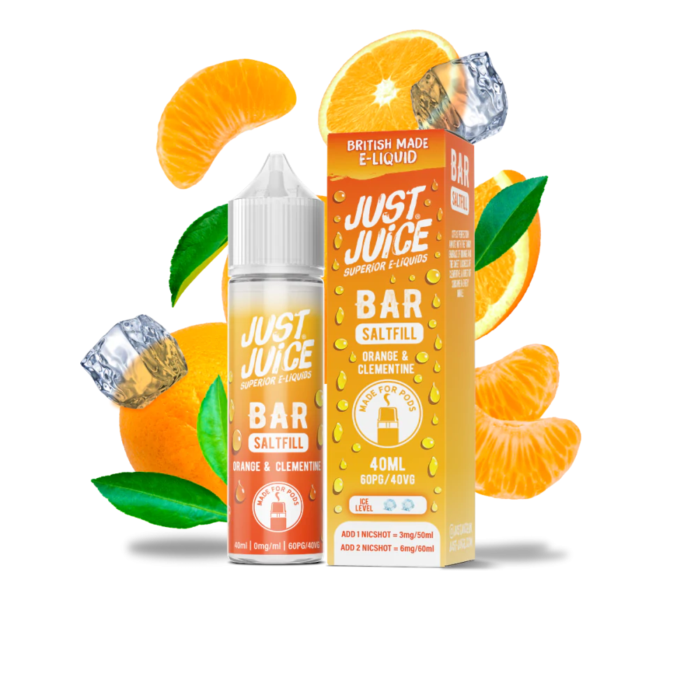 ORANGE & CLEMENTINE - JUST JUICE - 40ML