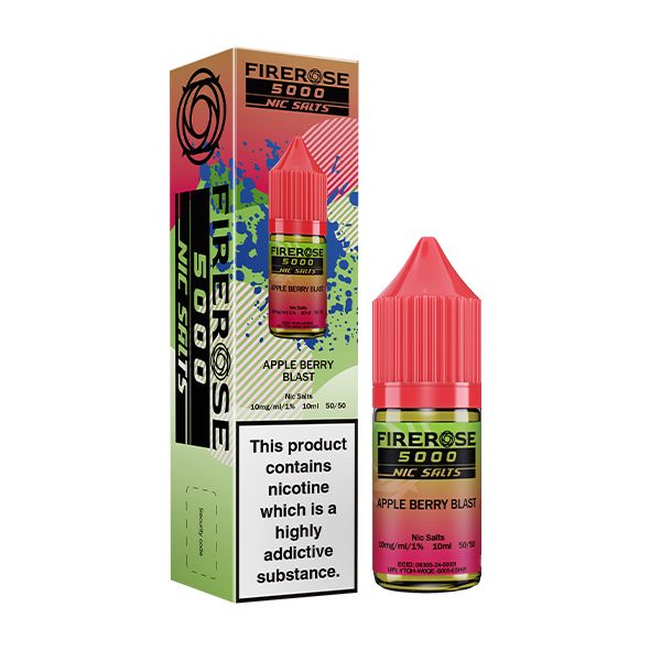 APPLE BERRY BLAST - FIREROSE 5000 - NIC SALT 10MG