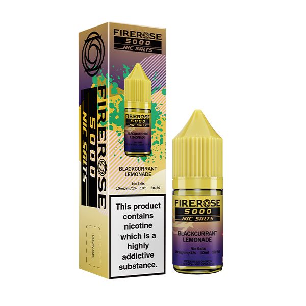 BLACKCURRANT LEMONADE - FIREROSE 5000 - NIC SALT 10MG