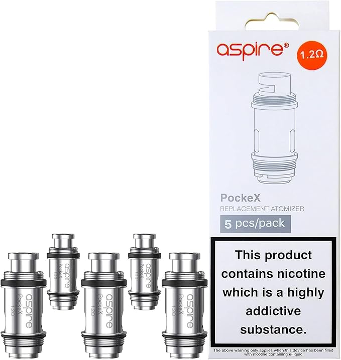 POCKEX COIL 1.2 - ASPIRE - 5 PACK