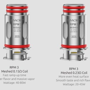 RPM 3 0.15 COILS - SMOK - 5 PACK - Image 3