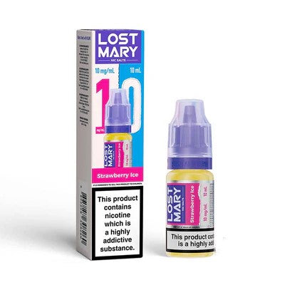 STRAWBERRY ICE - LOST MARY - NIC SALT 10MG