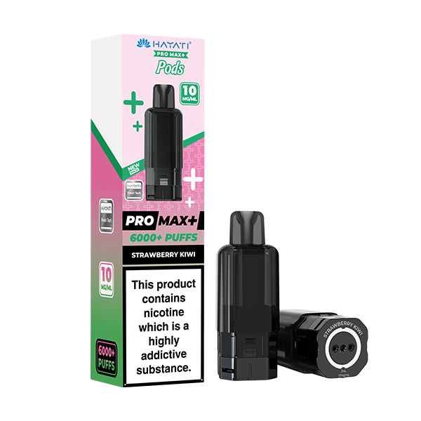 STRAWBERRY KIWI (POD ONLY) - HAYATI PRO MAX+ 6000 - 10MG