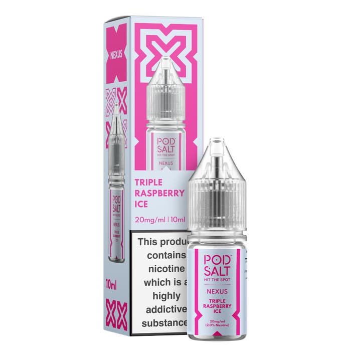 Triple Raspberry - Pod Salt - Nic Salt 10MG