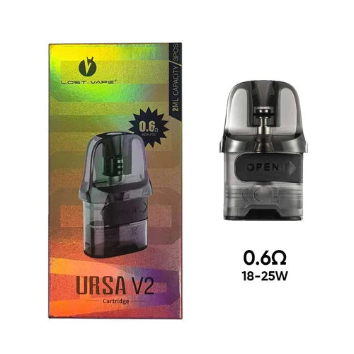 URSA V2 POD 0.6 - LOST VAPE - 3 PACK