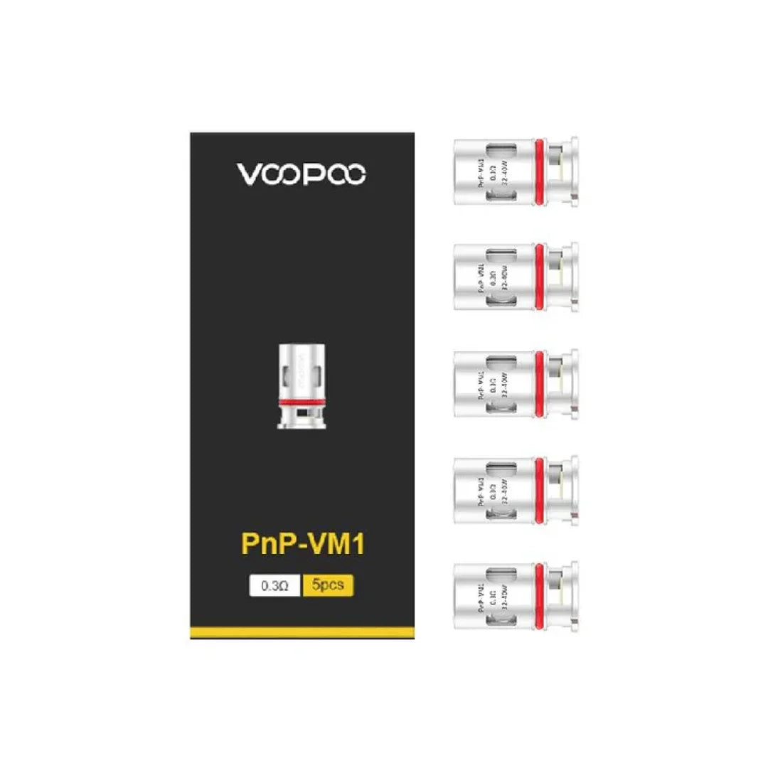 PNP VM1 0.3 COILS - VOOPOO - 5 PACK - Image 1