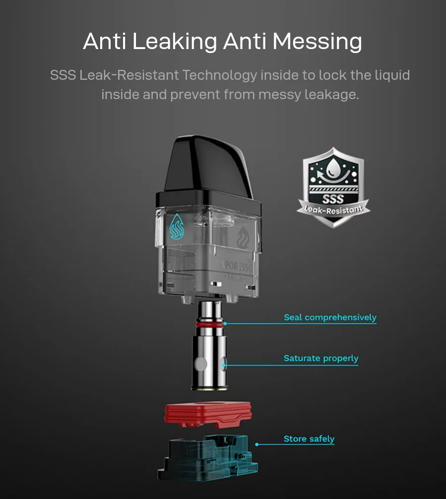 XROS PODS 0.6 - VAPORESSO - 4 PACK