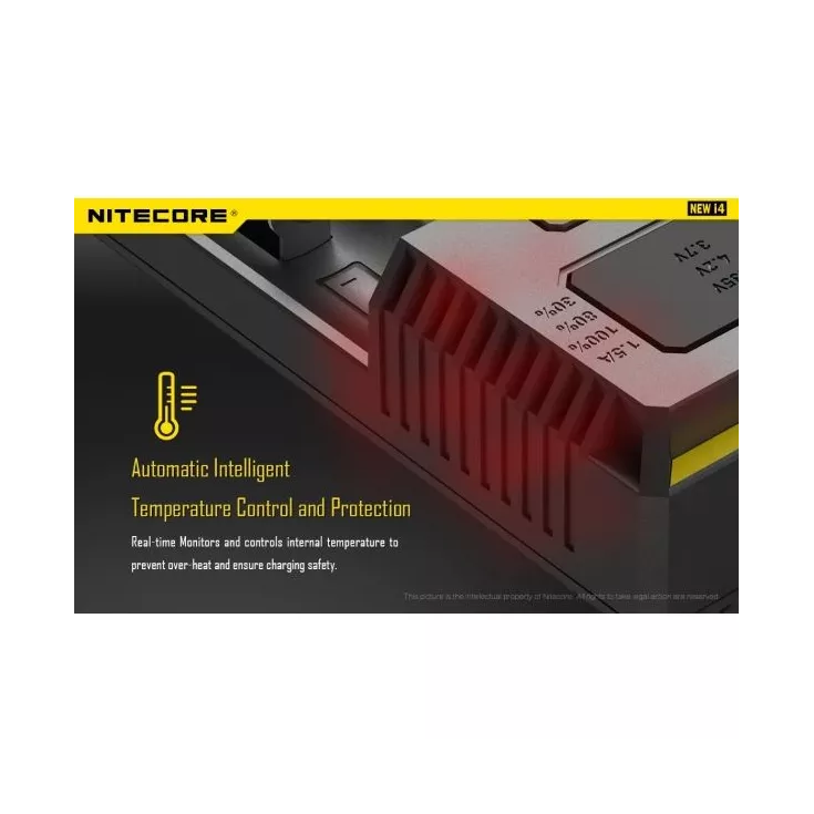 NITECORE - INTELLICHARGER I4 - BATTERY CHARGER