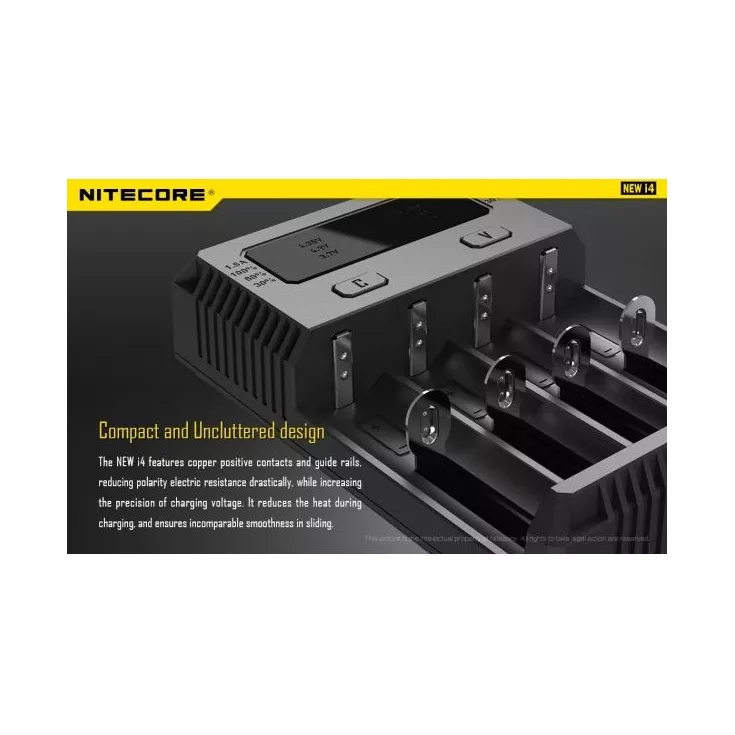 NITECORE - INTELLICHARGER I4 - BATTERY CHARGER