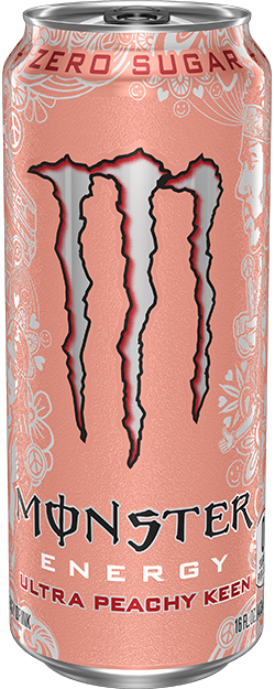 ULTRA PEACH - MONSTER ENERGY DRINK - ZERO SUGAR - 500ML