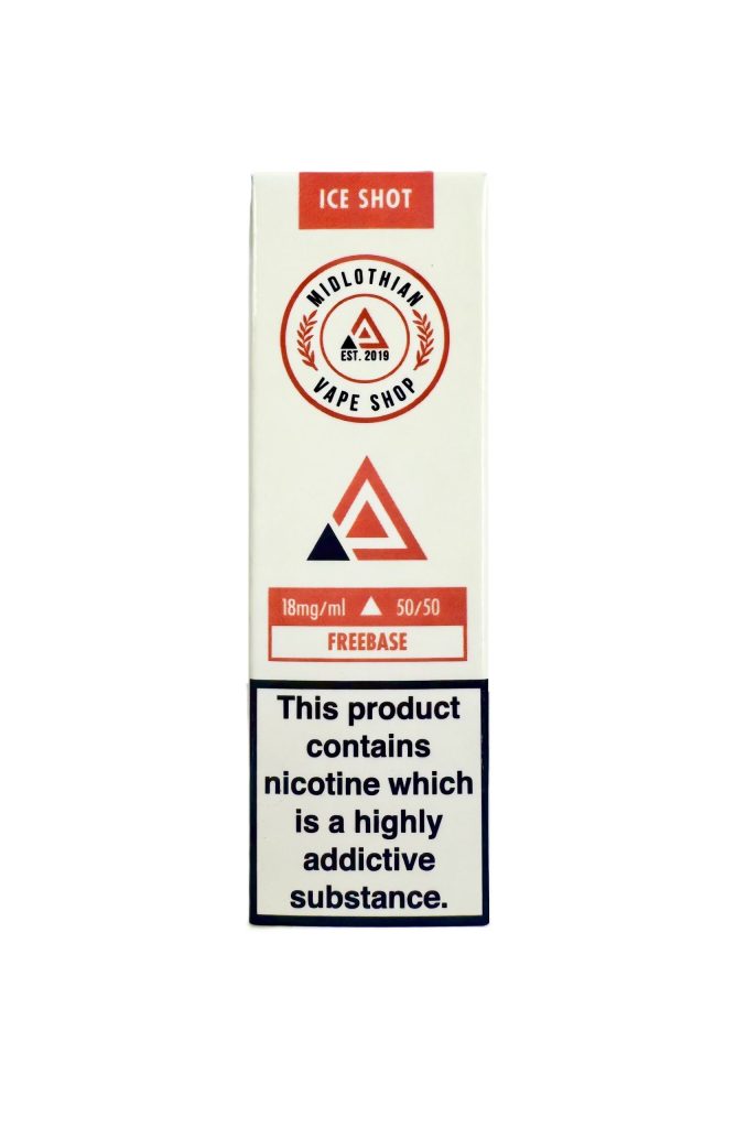 ICE NICOTINE SHOT "FREEBASE" - MVS - 18MG