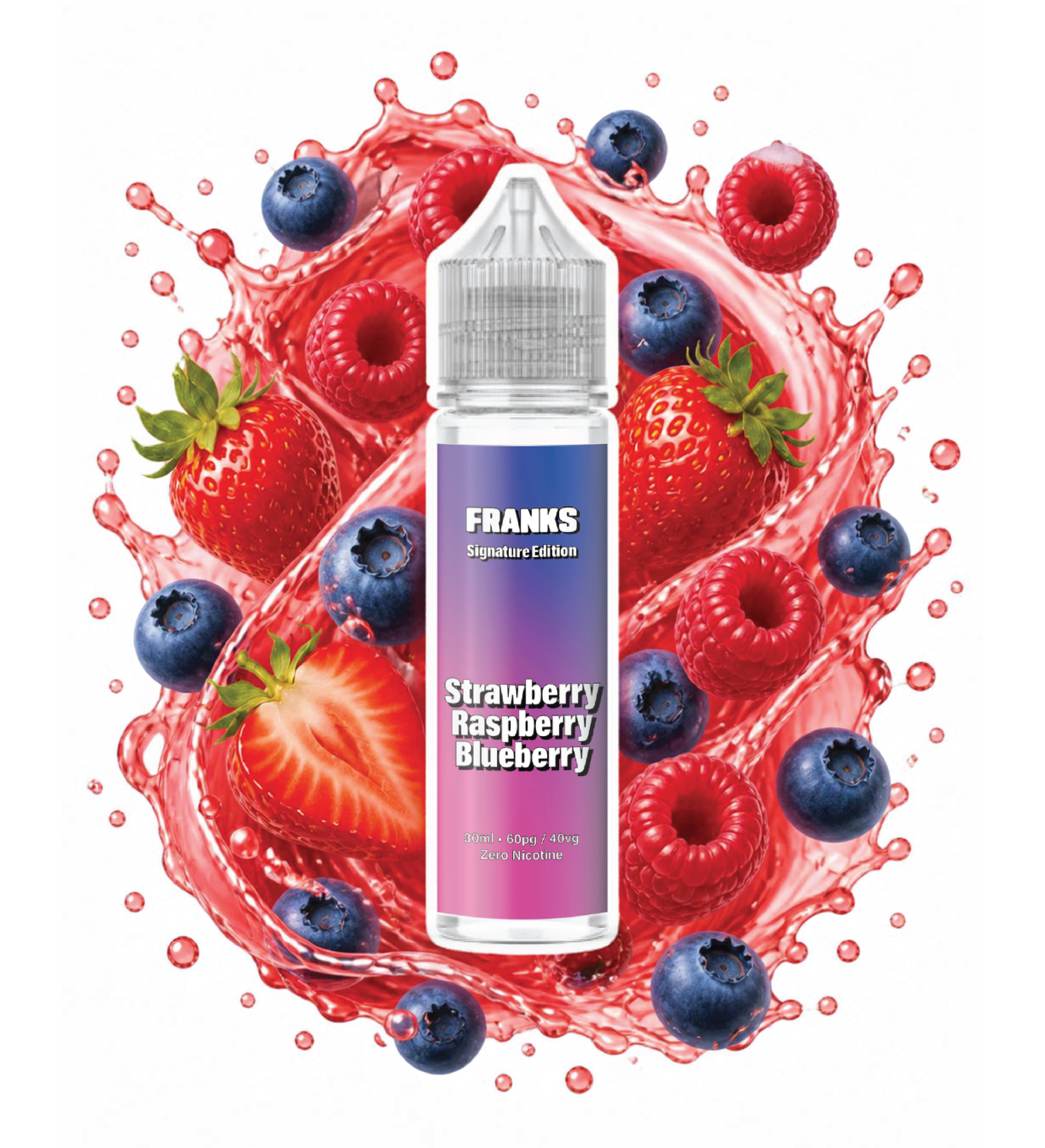 STRAWBERRY RASPBERRY BLUEBERRY - FRANKS SIGNATURE EDITION - Image 1