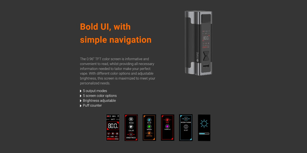 BLACK - ZELOS 3 - ASPIRE - Image 3
