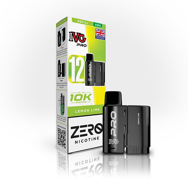 LEMON LIME (POD ONLY) - IVG PRO 12 - 0MG PODS
