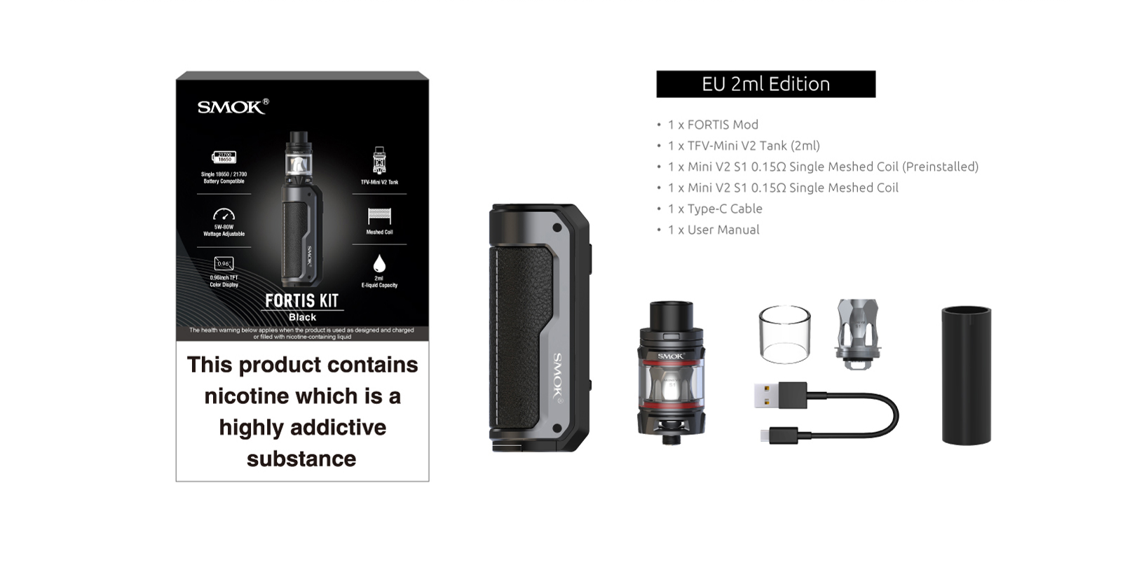 BLUE - FORTIS KIT - SMOK - Image 3