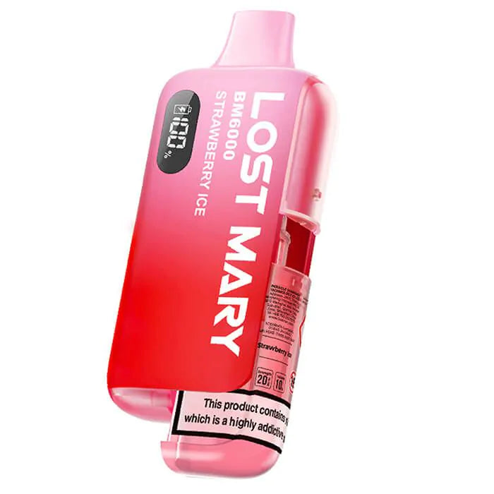 STRAWBERRY ICE BM6000 KIT - LOST MARY - 10MG