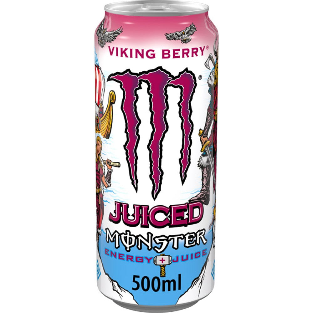 VIKING BERRY - MONSTER ENERGY DRINK - 500ML