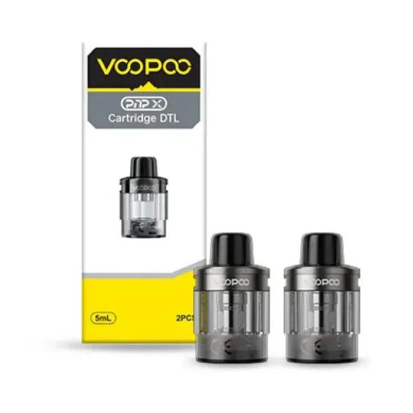 PNP X CARTRIDGE DTL (EMPTY POD) - VOOPOO - BLACK