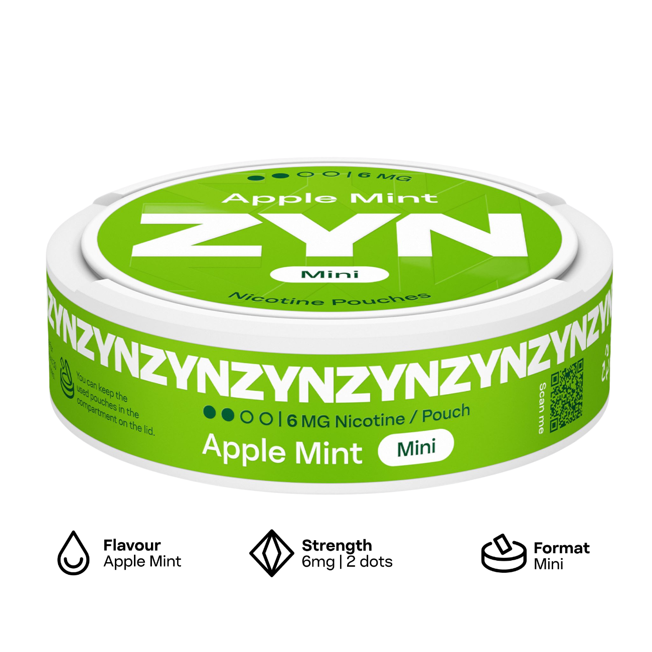 APPLE MINT - ZYN MINI - 6MG - Image 2