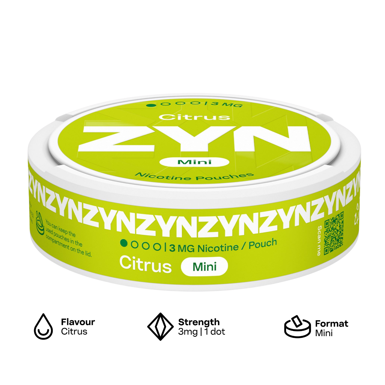 CITRUS - ZYN MINI - 3MG - Image 2