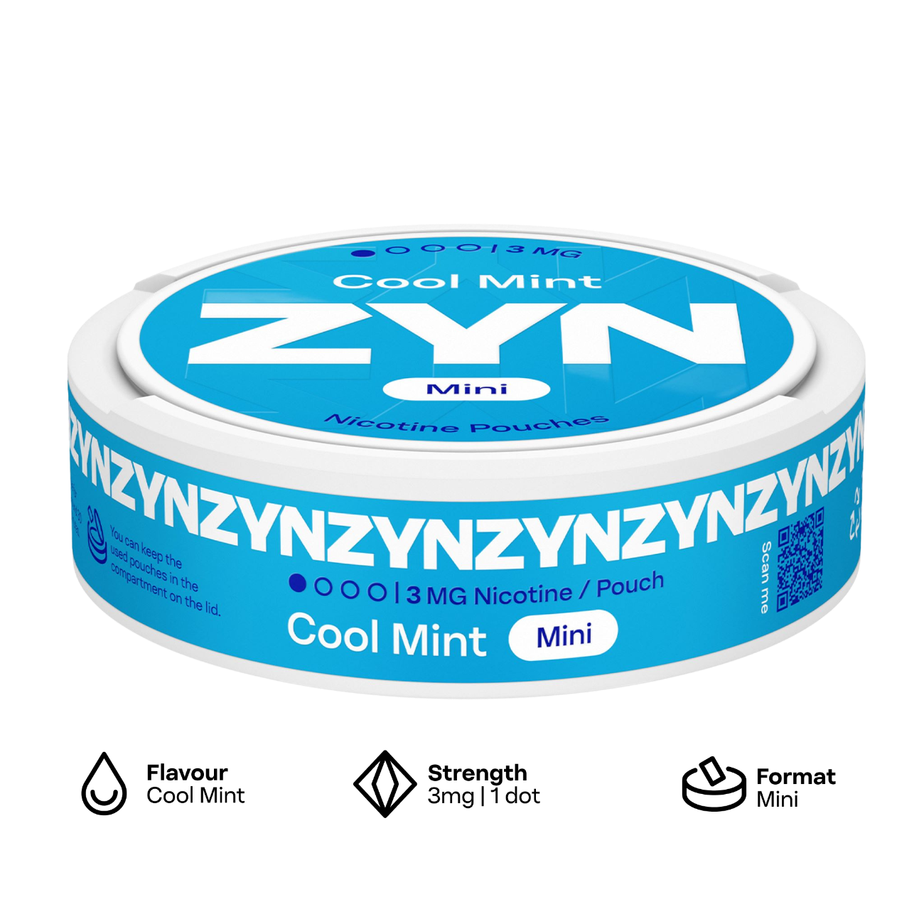 COOL MINT - ZYN MINI - 3MG - Image 2