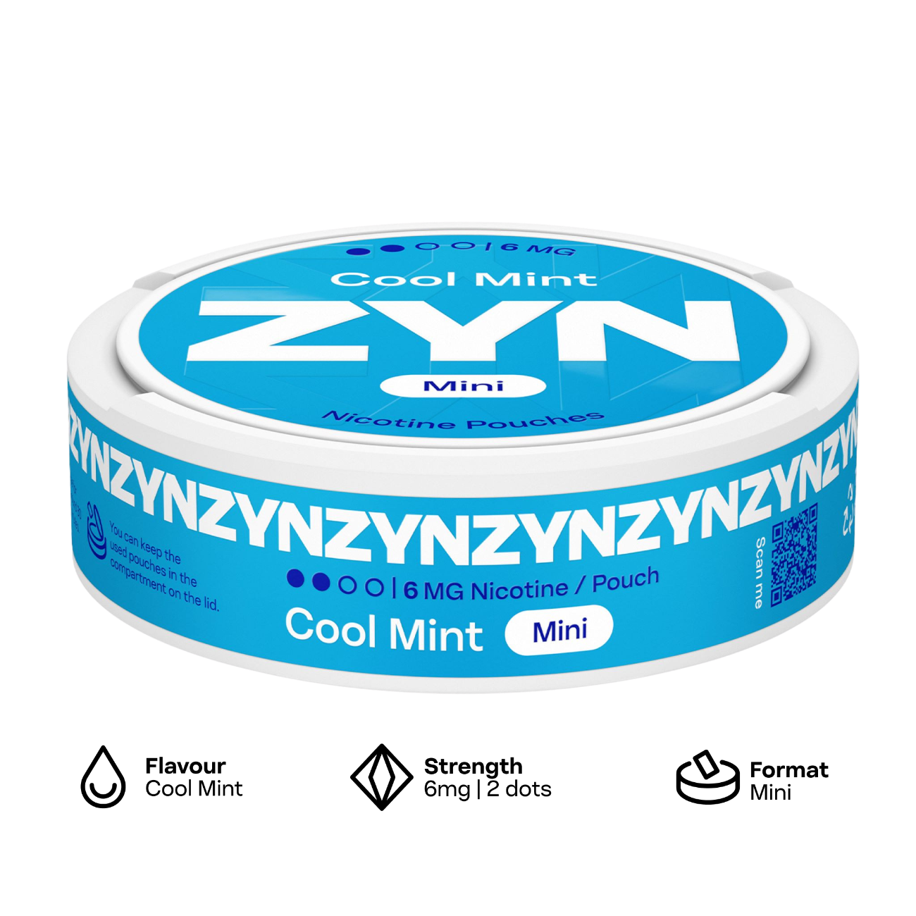 COOL MINT - ZYN MINI - 6MG - Image 2