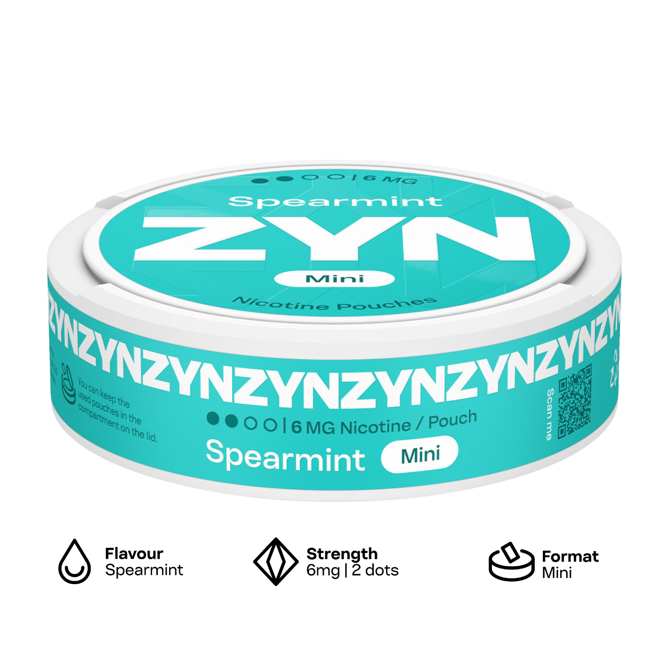 SPEARMINT - ZYN MINI - 6MG - Image 2